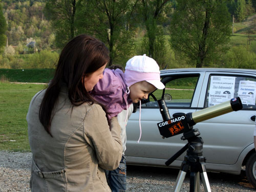 Foto ora de astronomie la Sighet (c) eMM.ro